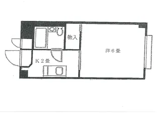 カトルセゾン明大前【1階】の間取り