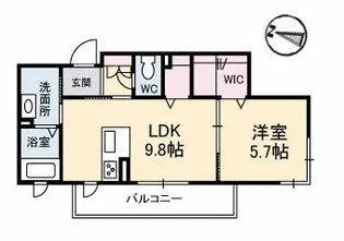 Cent-Livie(セントリビエ)II【2階】の間取り