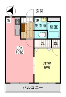 サンシャイン99【2階】の間取り