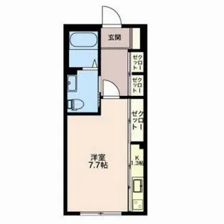 ヴィラ タンネ TAKAOKA【1階】の間取り