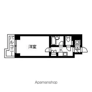 東京都中野区沼袋4【マンション】の間取り