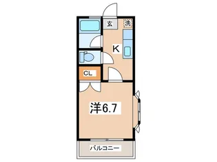第6浅間マンション【3階】の間取り