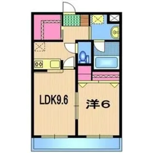 フルーヴ【2階】の間取り