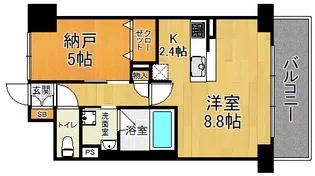 コンフォリア西宮【3階】の間取り