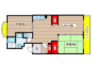グリーンコート浅井の間取り