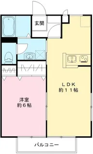 プルミエール野澤 A【2階】の間取り