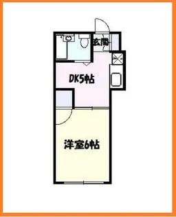 近藤ハイツ【1階】の間取り