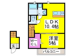 アーバンフォレスト泉大津の間取り