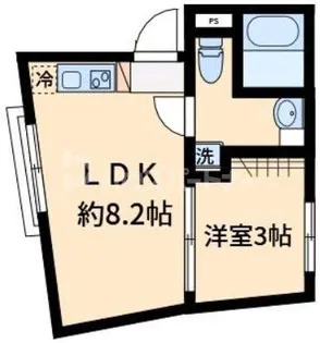 OMOCi DE SENGOKU【1階】の間取り