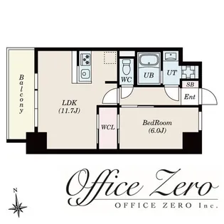 S-RESIDENCE桜本町awesome【12階】の間取り