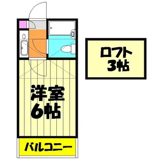 ジュネパレス津田沼第3【2階】の間取り