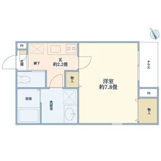 アルティメゾン【1階】の間取り