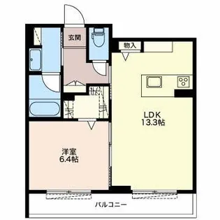 サンリセラ【2階】の間取り