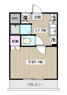 ウィンドワードMA【3階】の間取り