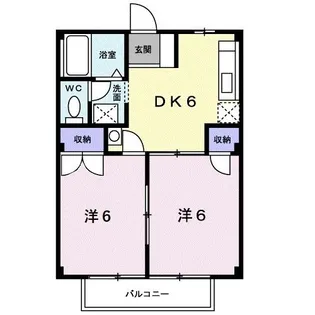 ソレイユ365【2階】の間取り