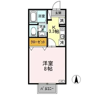 TOGETHER【2階】の間取り