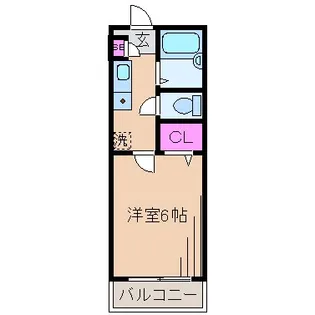 鳥養ハイツ【3階】の間取り