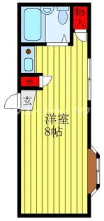 SOUTH LAKE【2階】の間取り