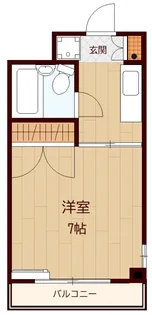 杉山マンション【4階】の間取り