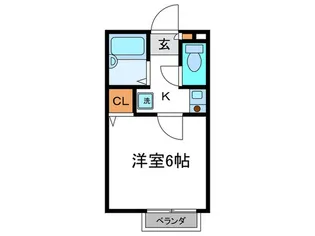 エクセレンス1【2階】の間取り