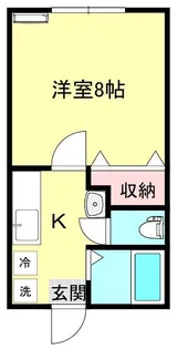 サン滝寺【1階】の間取り