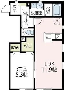 サニーヒルズIII【1階】の間取り
