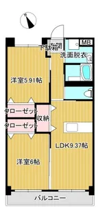 リバーサイド串間天神【2階】の間取り