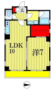 フェリークス院内【2階】の間取り