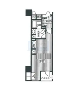 イトーピア池袋メトロポリタン【3階】の間取り