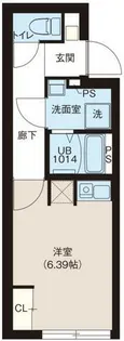 レピュア早稲田レジデンス【2階】の間取り