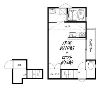 銀座3丁目87【2階】の間取り