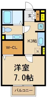 エミネンス上本郷【2階】の間取り