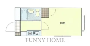 エーデルハイム豪徳寺【3階】の間取り