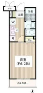 Akis Court【2階】の間取り