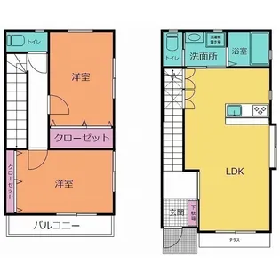 カノー・後藤 II【1階】の間取り