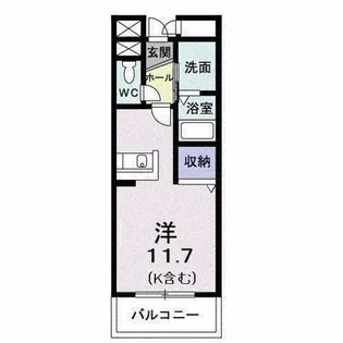 ファミリアノール【1階】の間取り