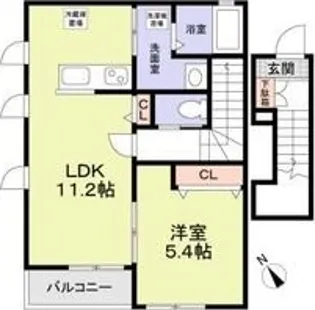 Ahnenerbe【2階】の間取り