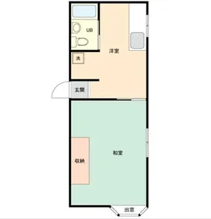 春美荘【2階】の間取り