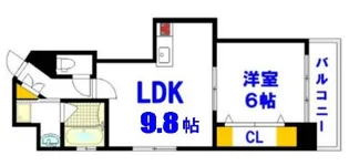 ラブリエ舟入中町【5階】の間取り