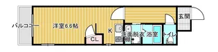 D.siel広島駅前【4階】の間取り