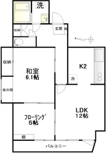 西新宿ビル【4階】の間取り