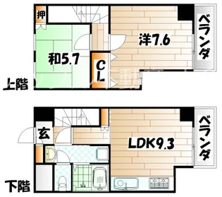 真鶴ACEビル【6階】の間取り