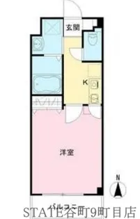 セレブコート玉造【3階】の間取り