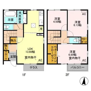 ベリーの間取り