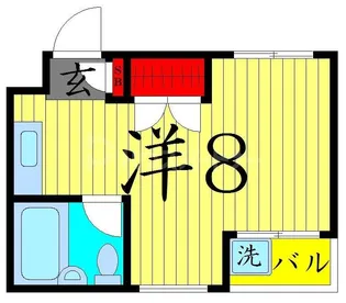 グレースシャンブル【2階】の間取り