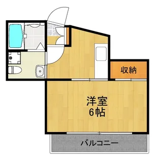 レジデンスサカエ【2階】の間取り
