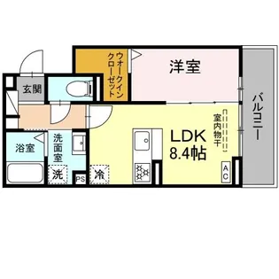 D Paina 中丸子【2階】の間取り