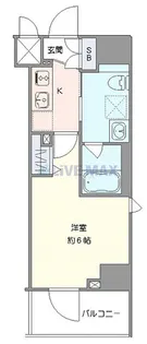 ステージグランデ相模原【6階】の間取り