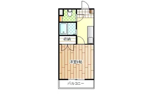 ラ・フォーレ本郷館【3階】の間取り