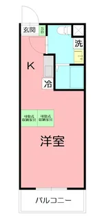 プレイズ レイ【1階】の間取り